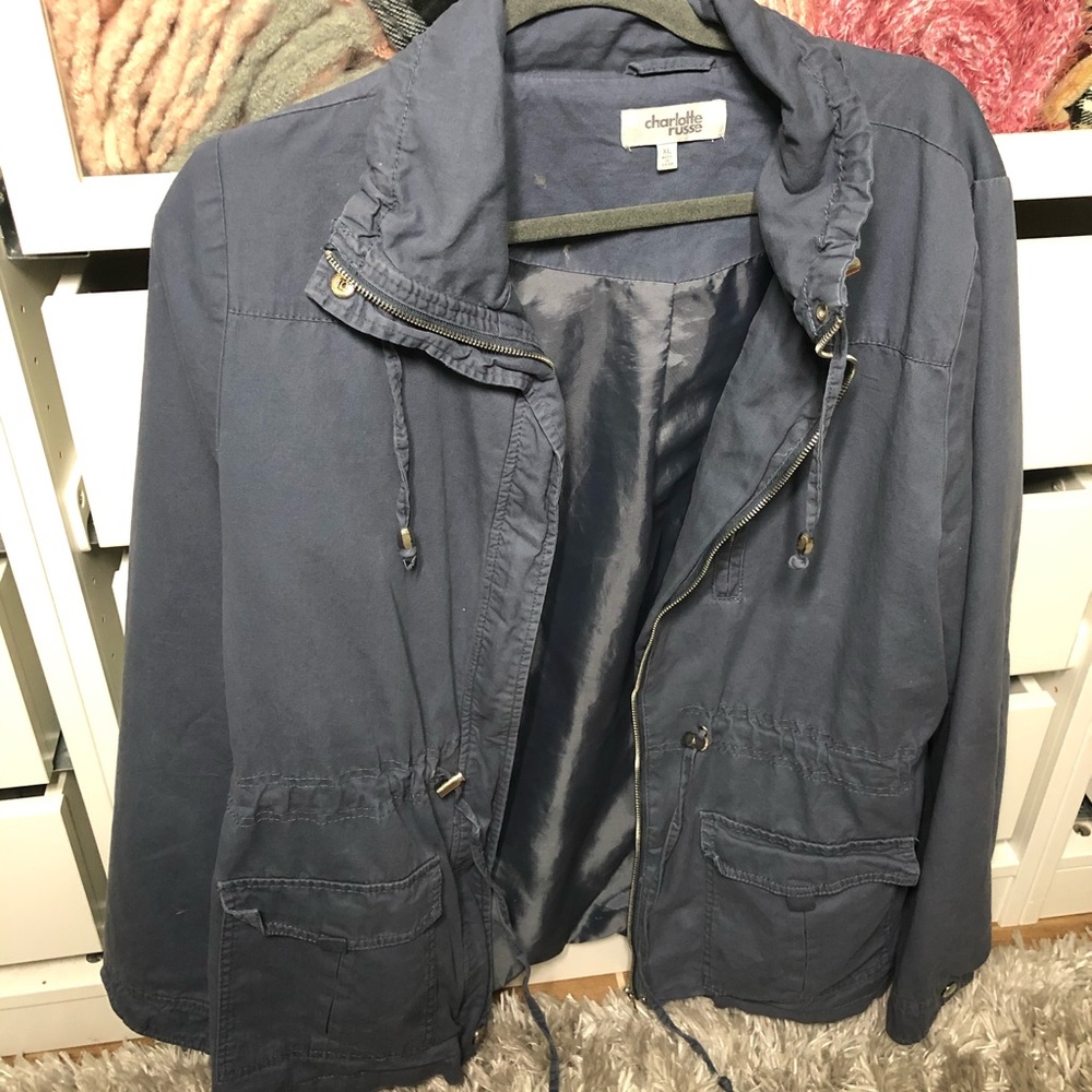 Charlotte Russe Blue Jacket